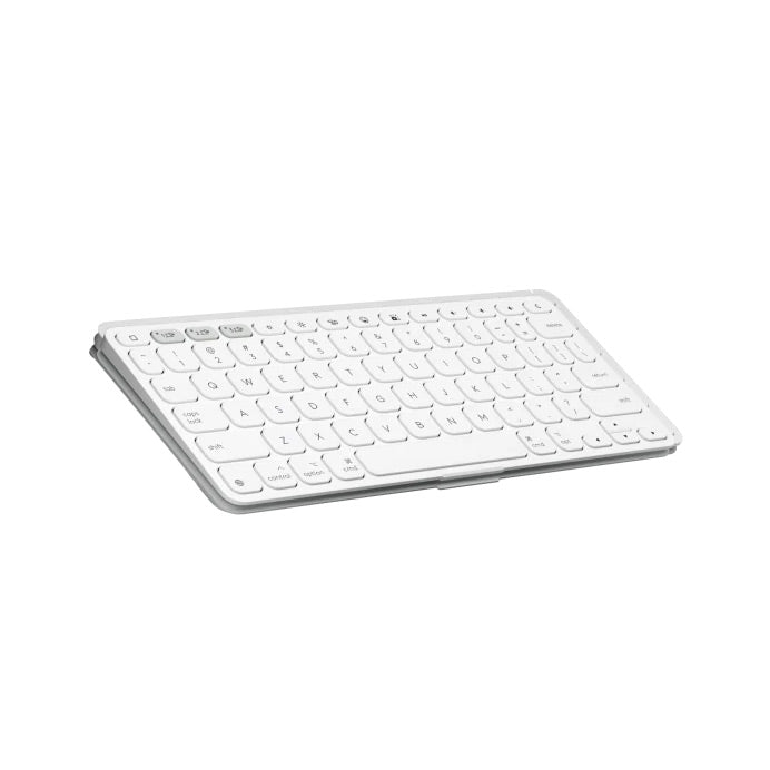 Tastatura Wireless Portabila Logitech Keys-To-Go 2, BT, Multidevice, for MAC, Alb - iSTYLE RO