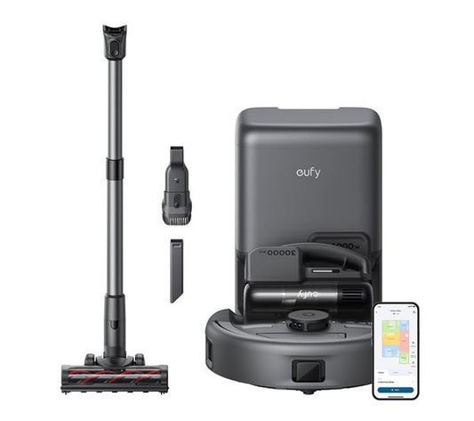 Aspirator robot Eufy E20 3-in-1 Negru - iSTYLE RO