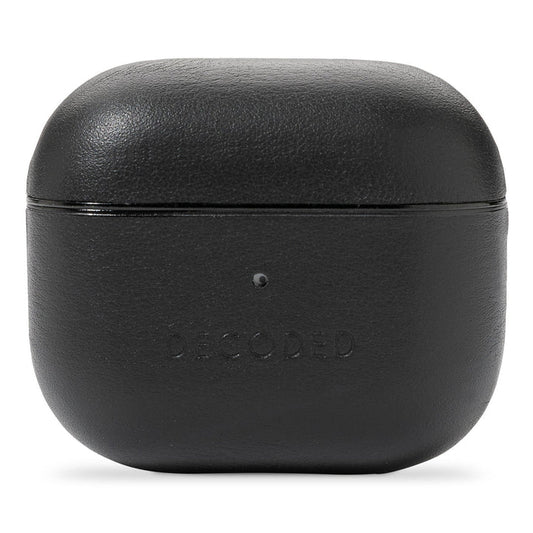 Husa de protectie Decoded AirCase pentru AirPods 3, Piele, Negru - iSTYLE RO