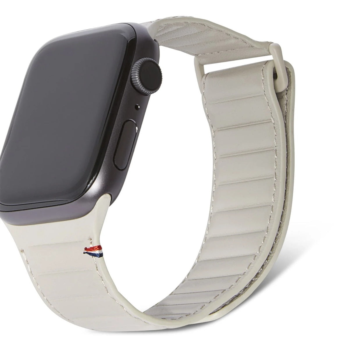 Curea Decoded Magnetic Traction pentru Apple Watch 38/40/41mm, Piele, Clay - iSTYLE RO