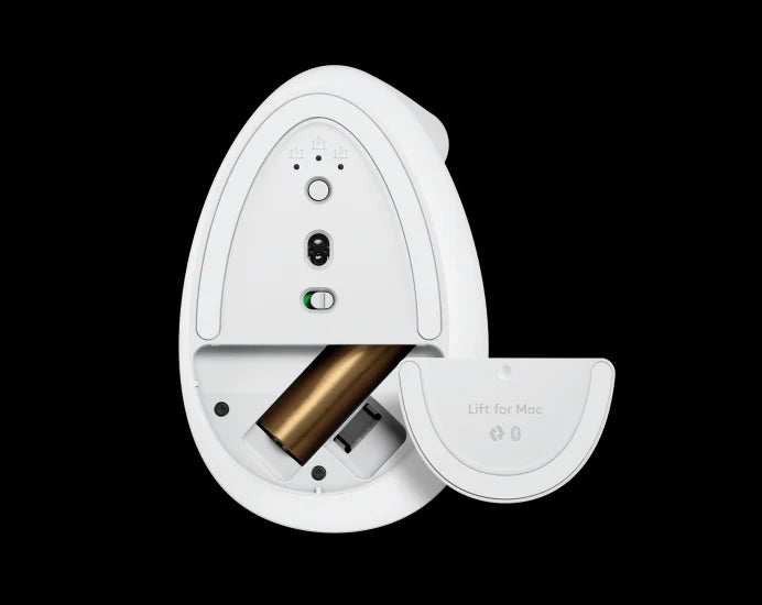 Mouse Wireless Logitech Lift pentru Mac, Alb - iSTYLE RO