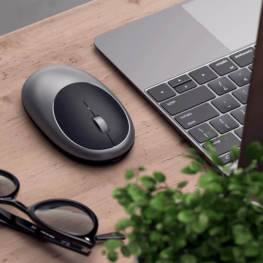 Mouse Satechi Bluetooth M1, 1200 dpi, Space Grey - iSTYLE RO