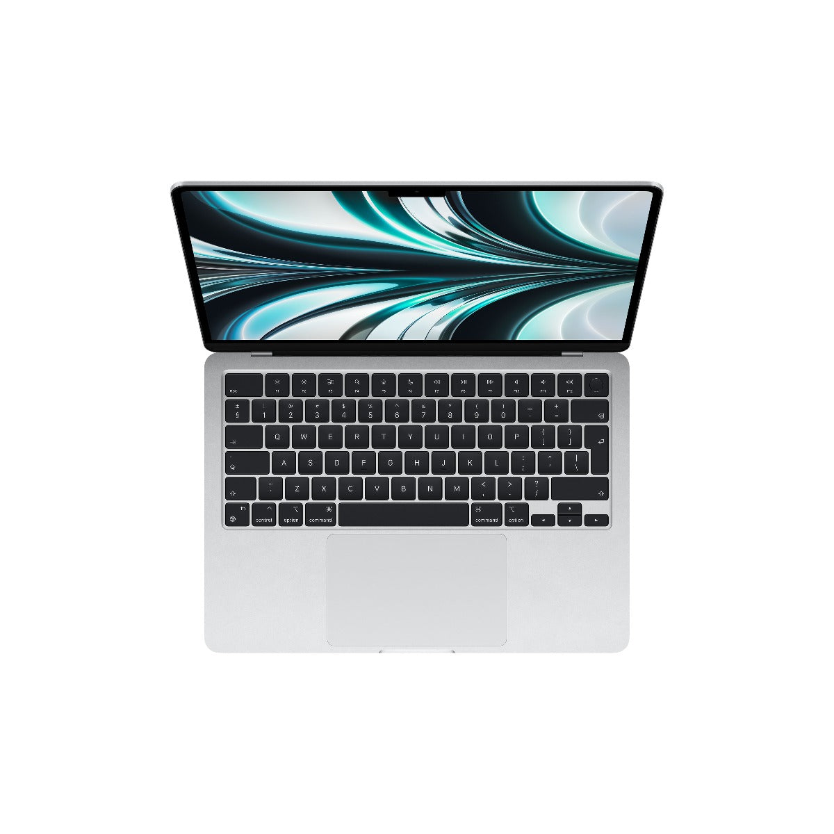Resigilat: MacBook Air 13", procesor Apple M2, 8 nuclee CPU si 10 nuclee GPU, 8GB, 512GB, Silver, INT KB - iSTYLE RO