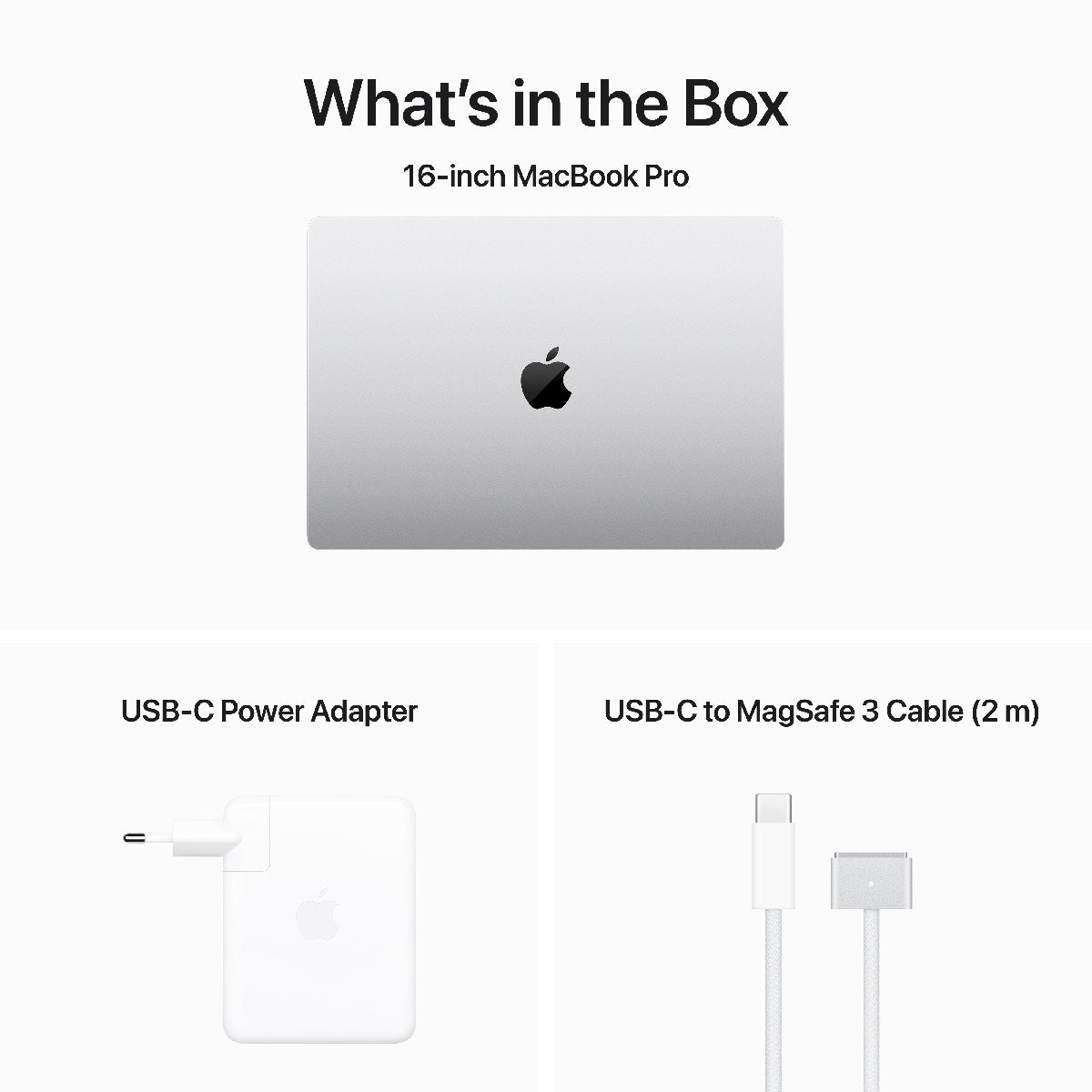 MacBook Pro 16", procesor Apple M3 Max, 16 nuclee CPU si 40 nuclee GPU, 48GB, 1TB SSD, Silver