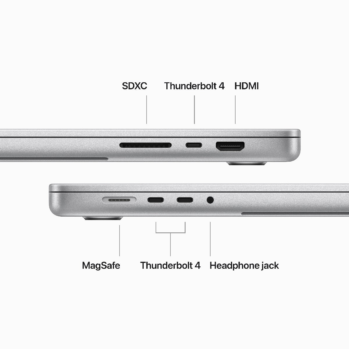 MacBook Pro 16", procesor Apple M3 Max, 16 nuclee CPU si 40 nuclee GPU, 48GB, 1TB SSD, Silver