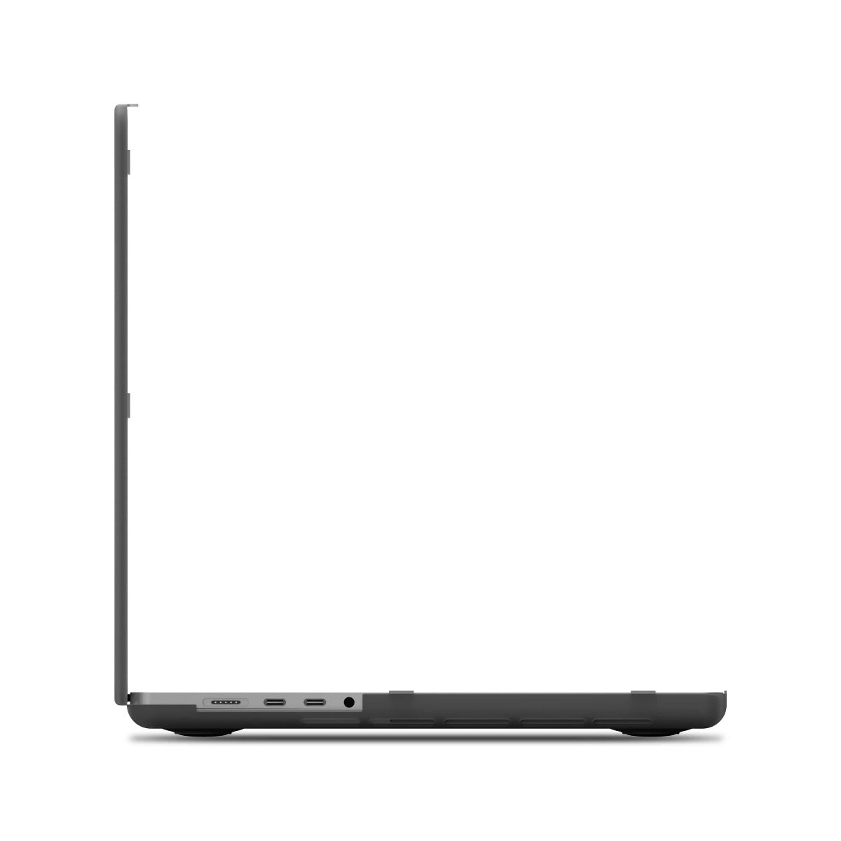 Carcasa de protectie NEXT ONE pentru MacBook Pro 14", Smoke Black - iSTYLE RO