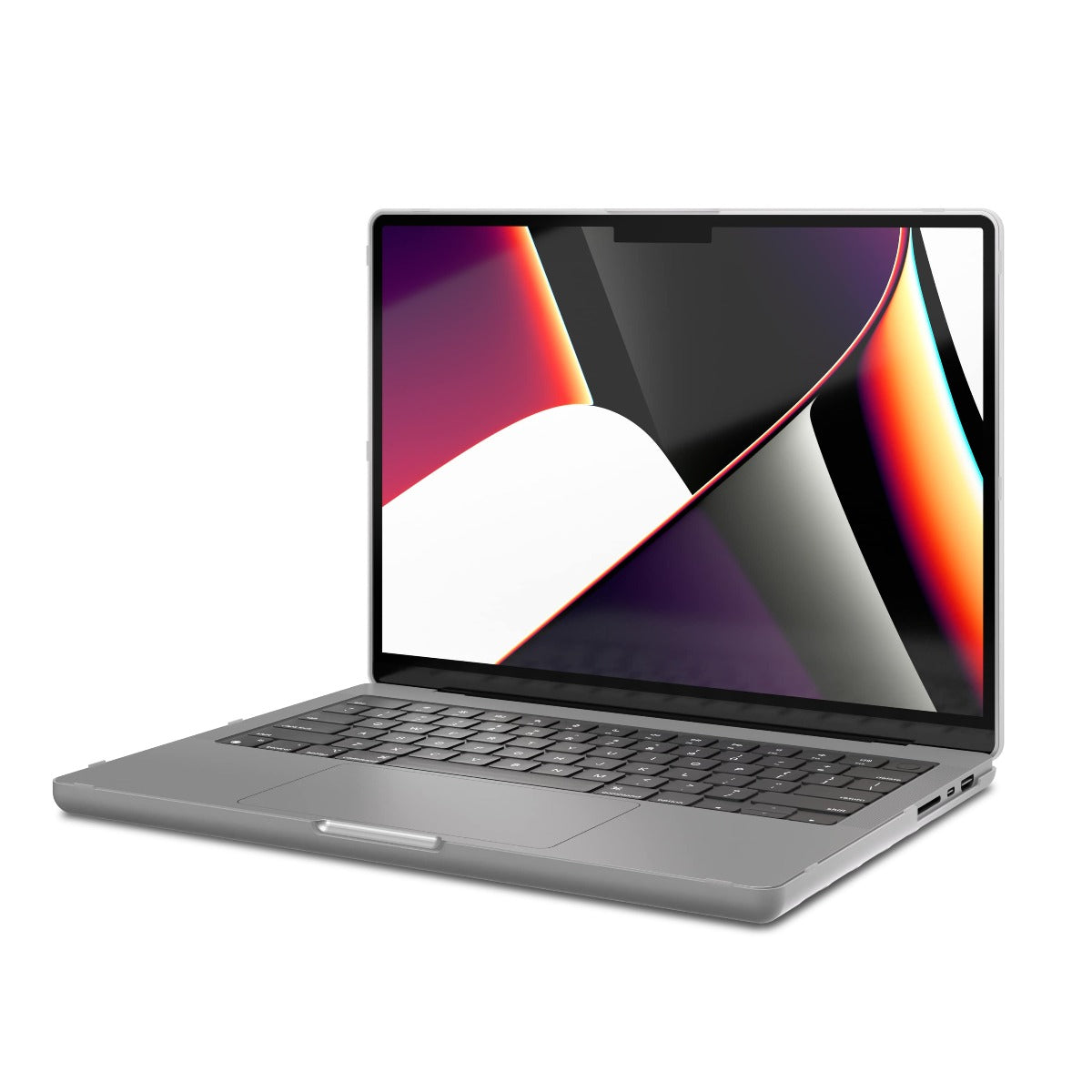 Carcasa de protectie NEXT ONE pentru MacBook Pro 16" (2021), Fog Transparent - iSTYLE RO