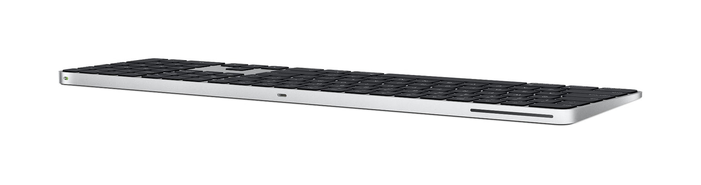 Tastatura Apple Magic Keyboard cu Touch ID si Numeric Keypad, INT KB, Negru - iSTYLE RO