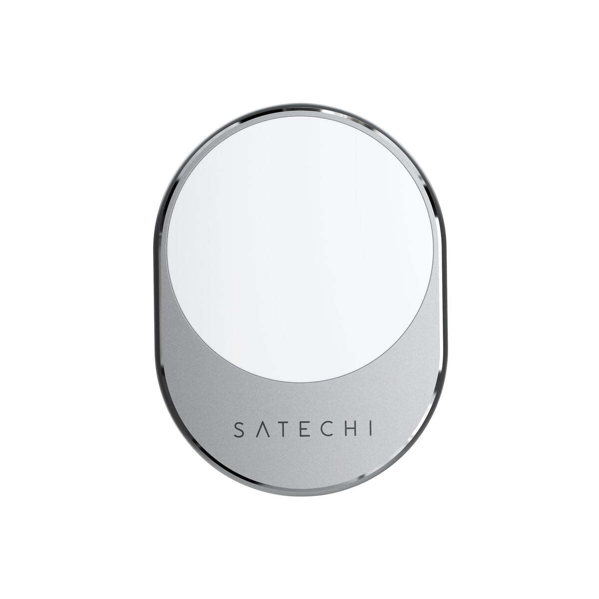 Încărcător Satechi auto wireless magnetic, Argintiu - iSTYLE RO