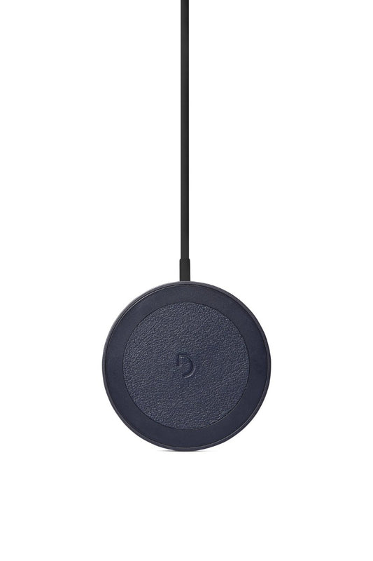 Incarcator Decoded Wireless Charging Puck 15W, Navy - iSTYLE RO