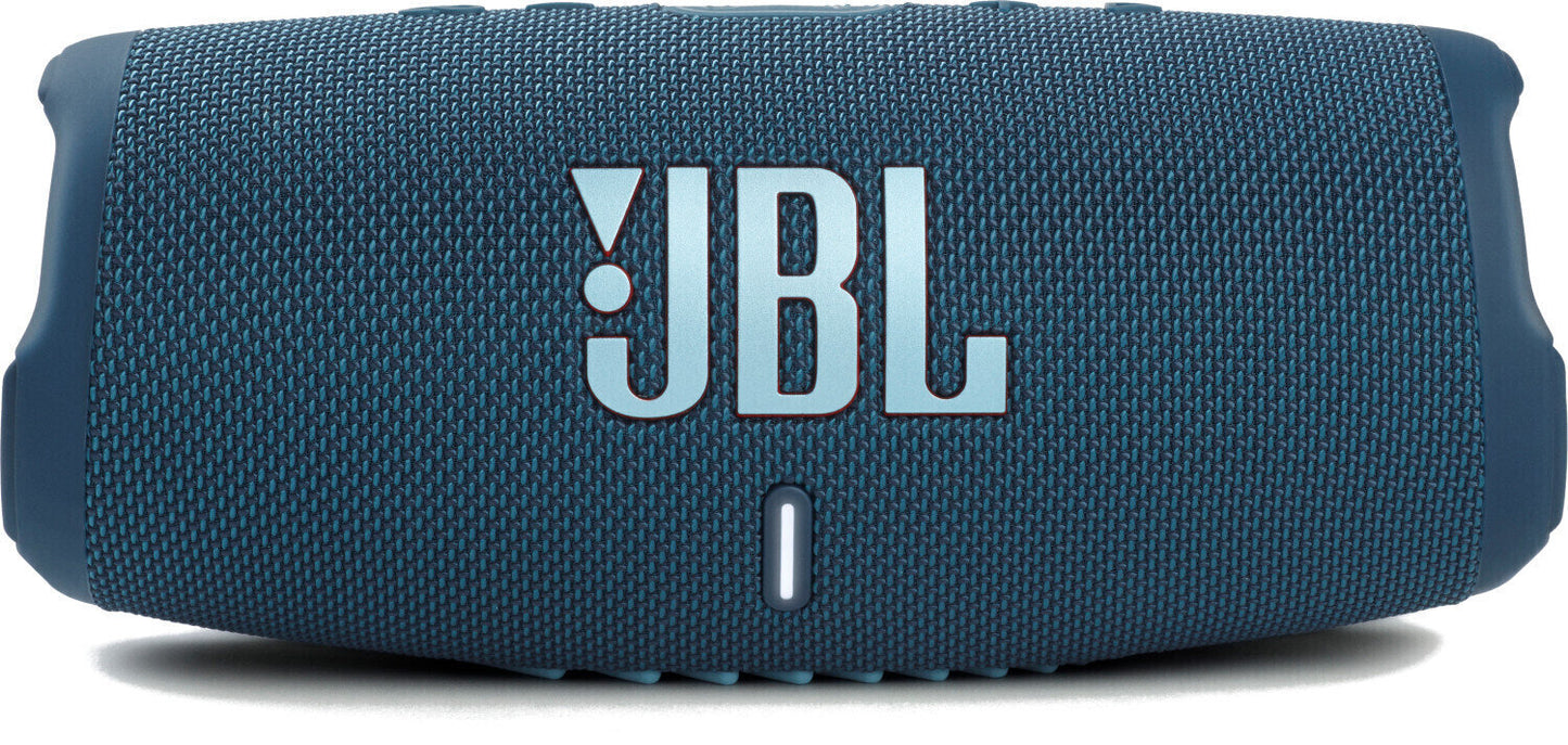 Boxa portabila JBL Charge 5, Bluetooth, Pro Sound, IP67, PartyBoost, Powerbank, Albastru - iSTYLE RO