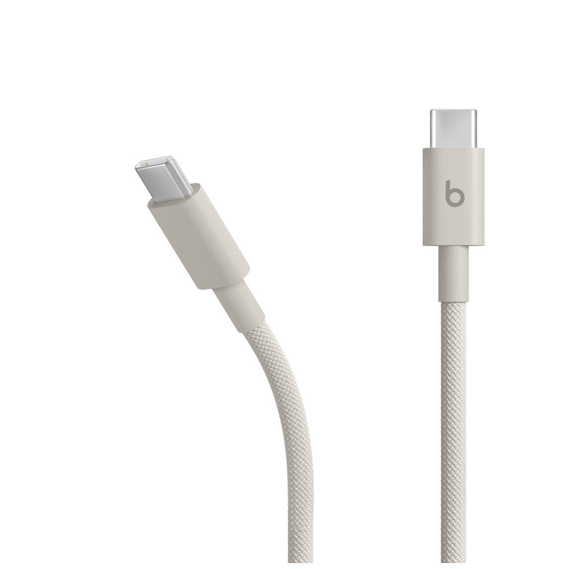 Cablu Beats USB-C la USB-C de 1,5 m, Woven, Gri - iSTYLE RO