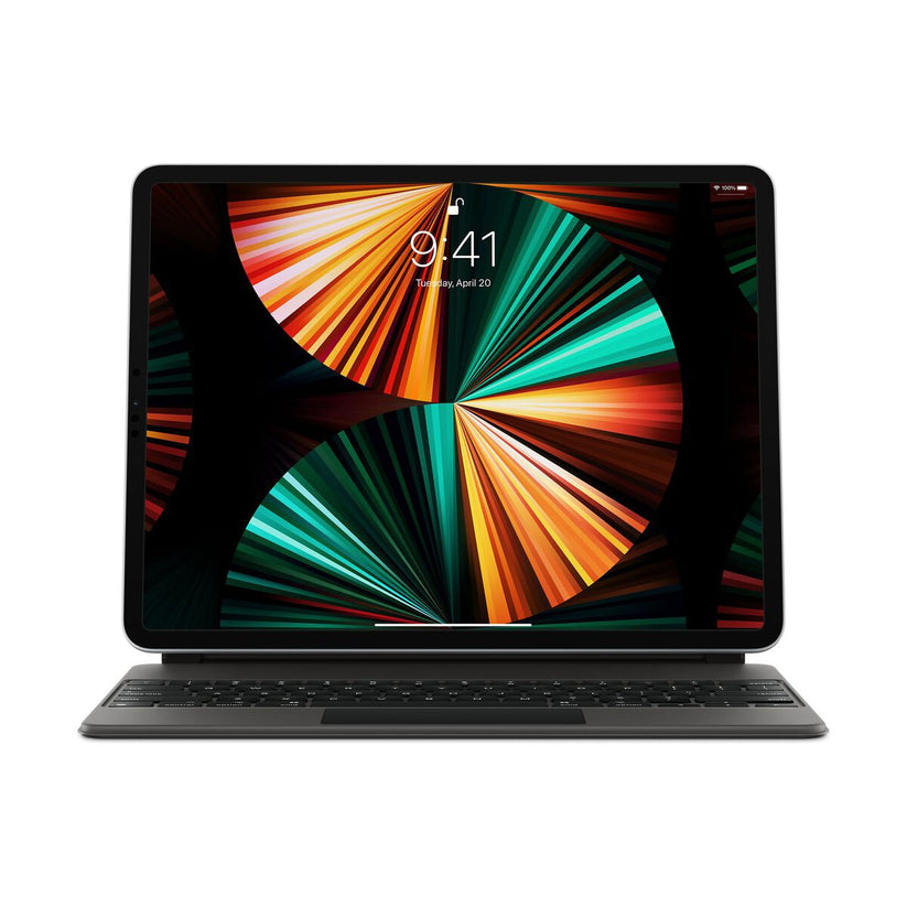 Husa cu tastatura Apple Magic Keyboard pentru iPad Pro 12.9" (gen.5) Negru, layout US - iSTYLE RO