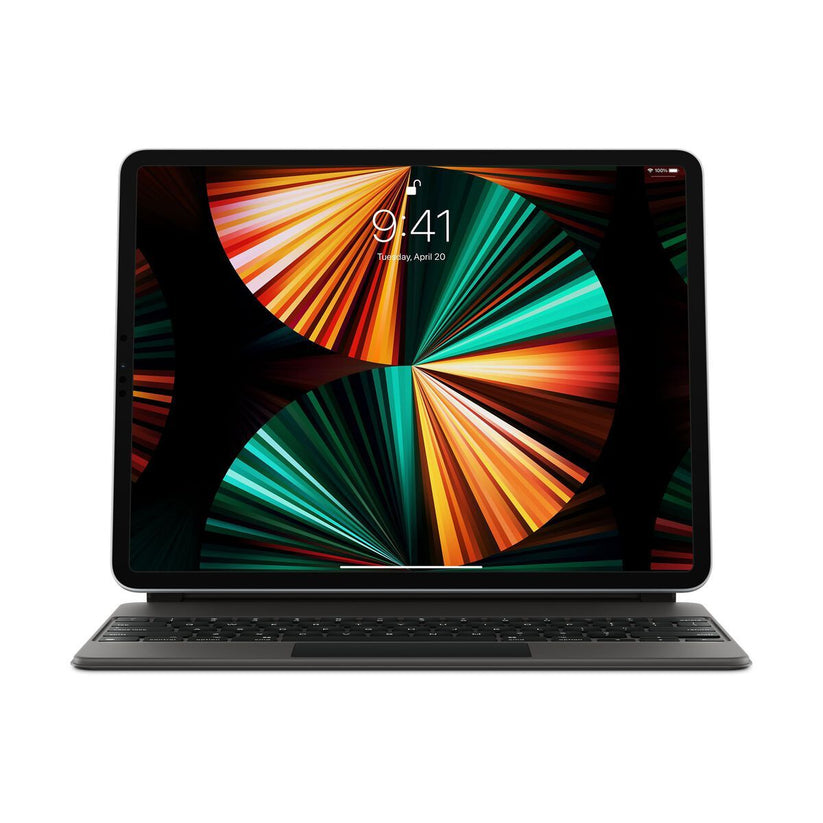 Husa cu tastatura Apple Magic Keyboard pentru iPad Pro 12.9" (gen.5) Negru, layout INT - iSTYLE RO