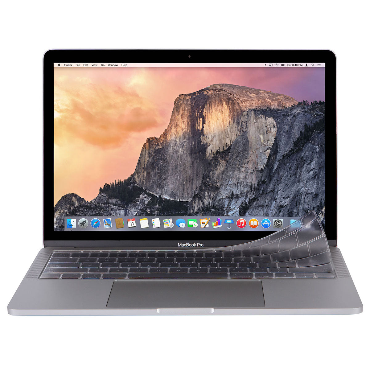 Protectie tastatura Moshi ClearGuard MacBook Pro 13inch w/o Touch Bar (EU layout) - Transparent - iSTYLE RO