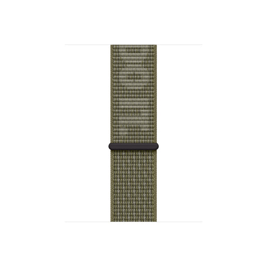 Curea Apple pentru Apple Watch 41mm Sequoia/Pure Platinum Nike Sport Loop - iSTYLE RO