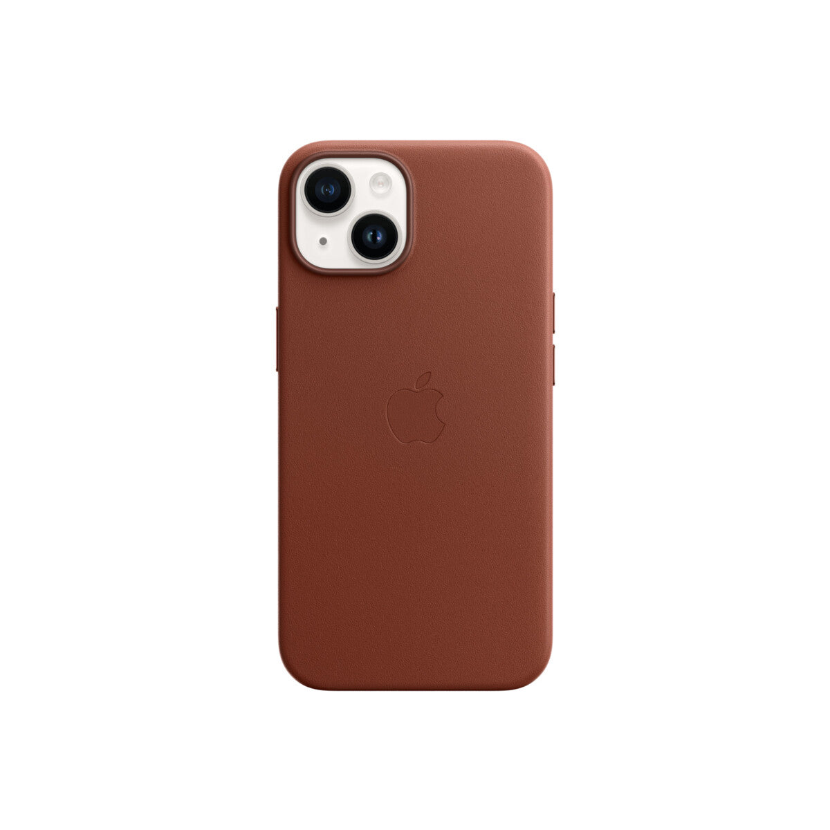 Husa de protectie Apple cu MagSafe pentru iPhone 14, Piele, Umber - iSTYLE RO