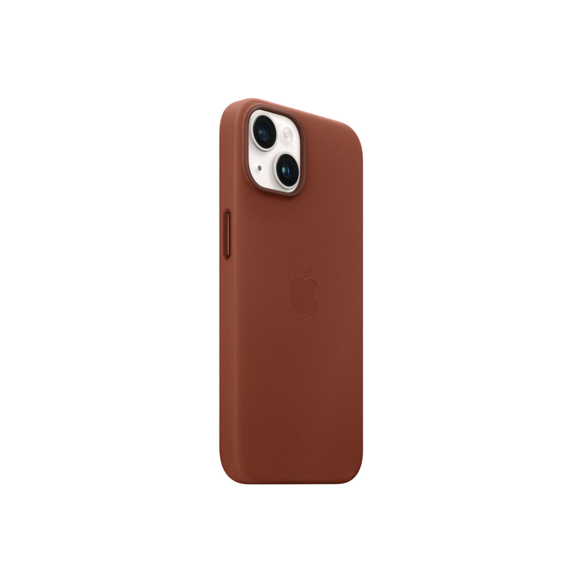Husa de protectie Apple cu MagSafe pentru iPhone 14, Piele, Umber - iSTYLE RO