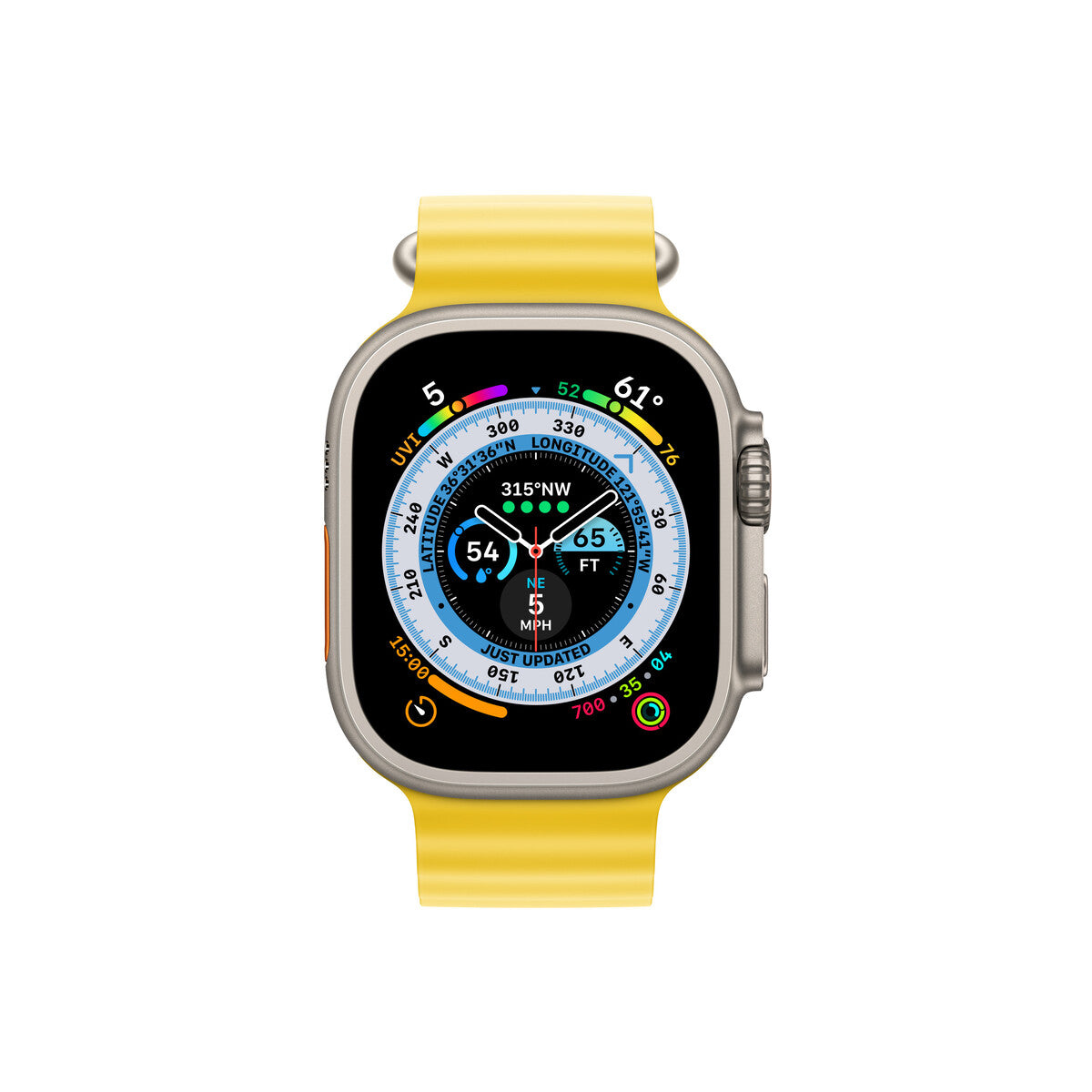 Extensie Curea Apple pentru Apple Watch 49mm Band: Yellow Ocean Band Extension - iSTYLE RO
