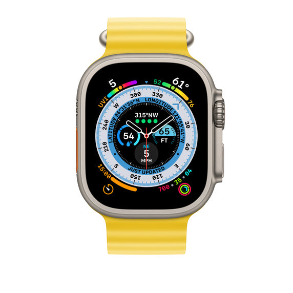Extensie Curea Apple pentru Apple Watch 49mm Band: Yellow Ocean Band Extension - iSTYLE RO
