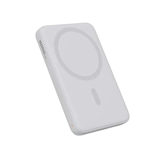 Baterie externa AUKEY cu MagSafe, 5000 mAh, Alb - iSTYLE RO