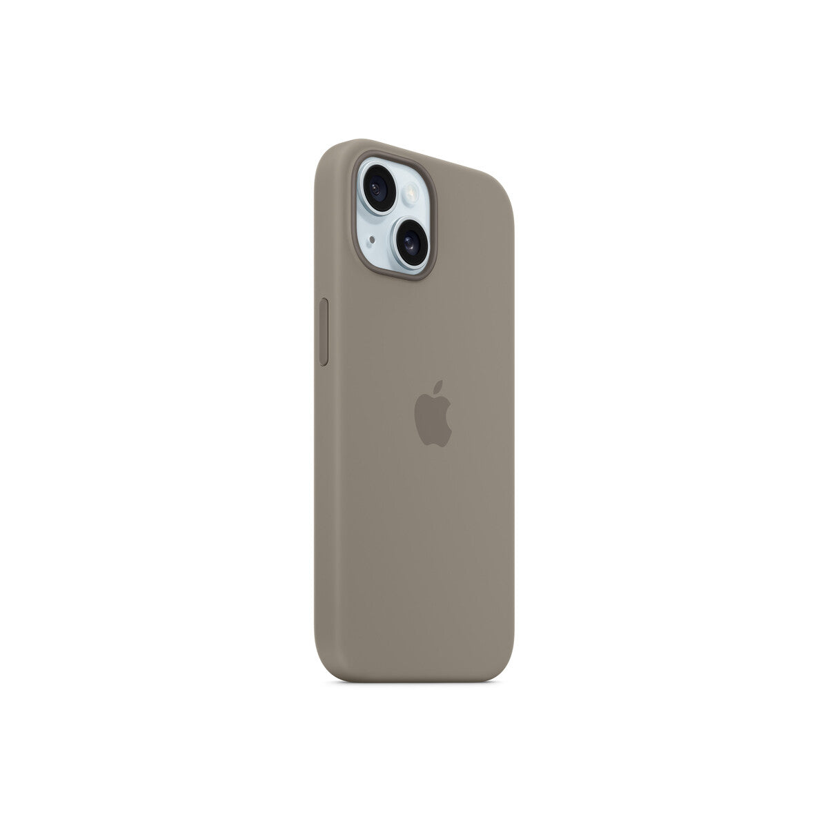 Husa de protectie Apple cu MagSafe pentru iPhone 15, Silicon, Clay - iSTYLE RO
