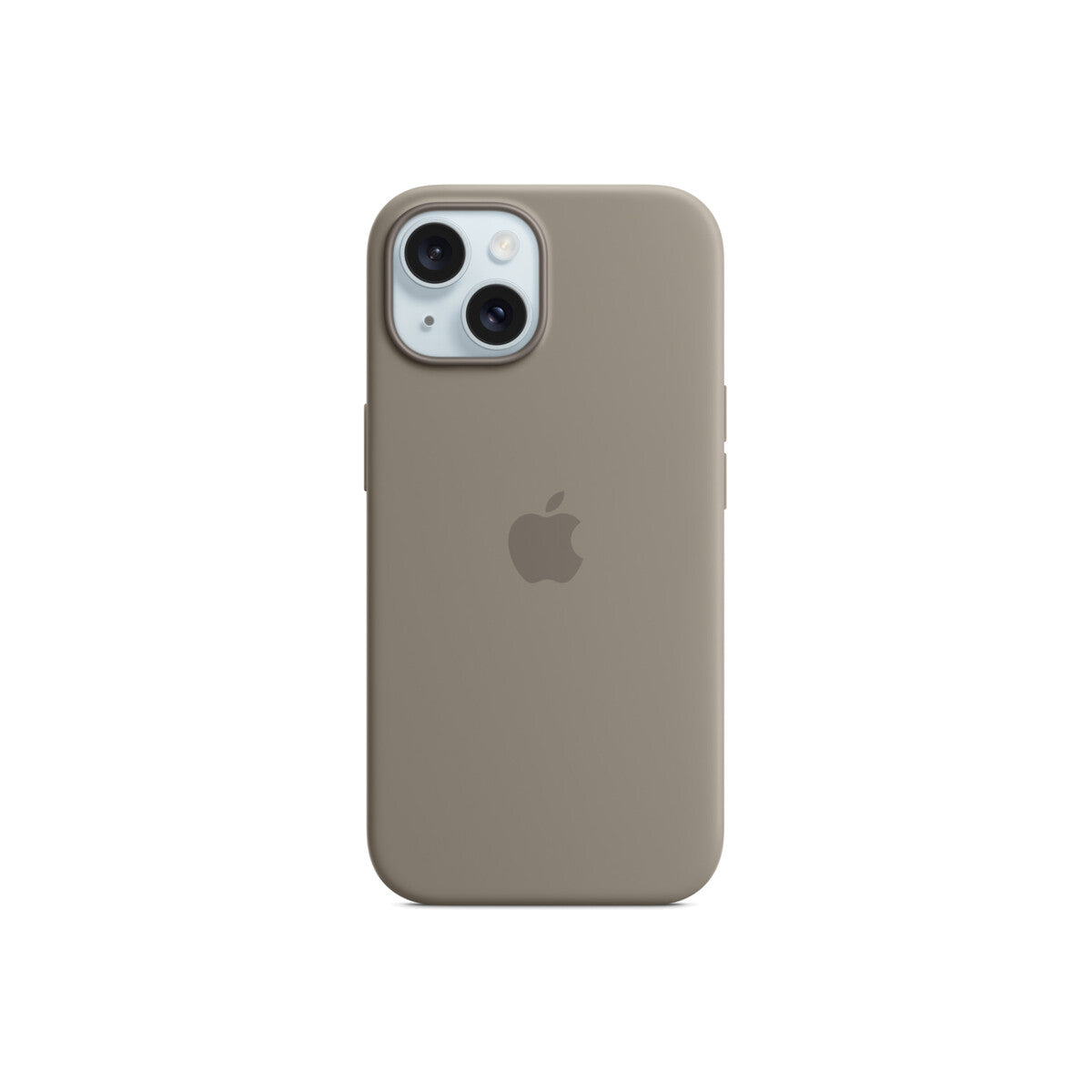 Husa de protectie Apple cu MagSafe pentru iPhone 15, Silicon, Clay - iSTYLE RO