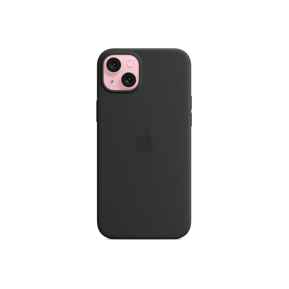 Husa de protectie Apple cu MagSafe pentru iPhone 15 Plus, Silicon, Negru - iSTYLE RO