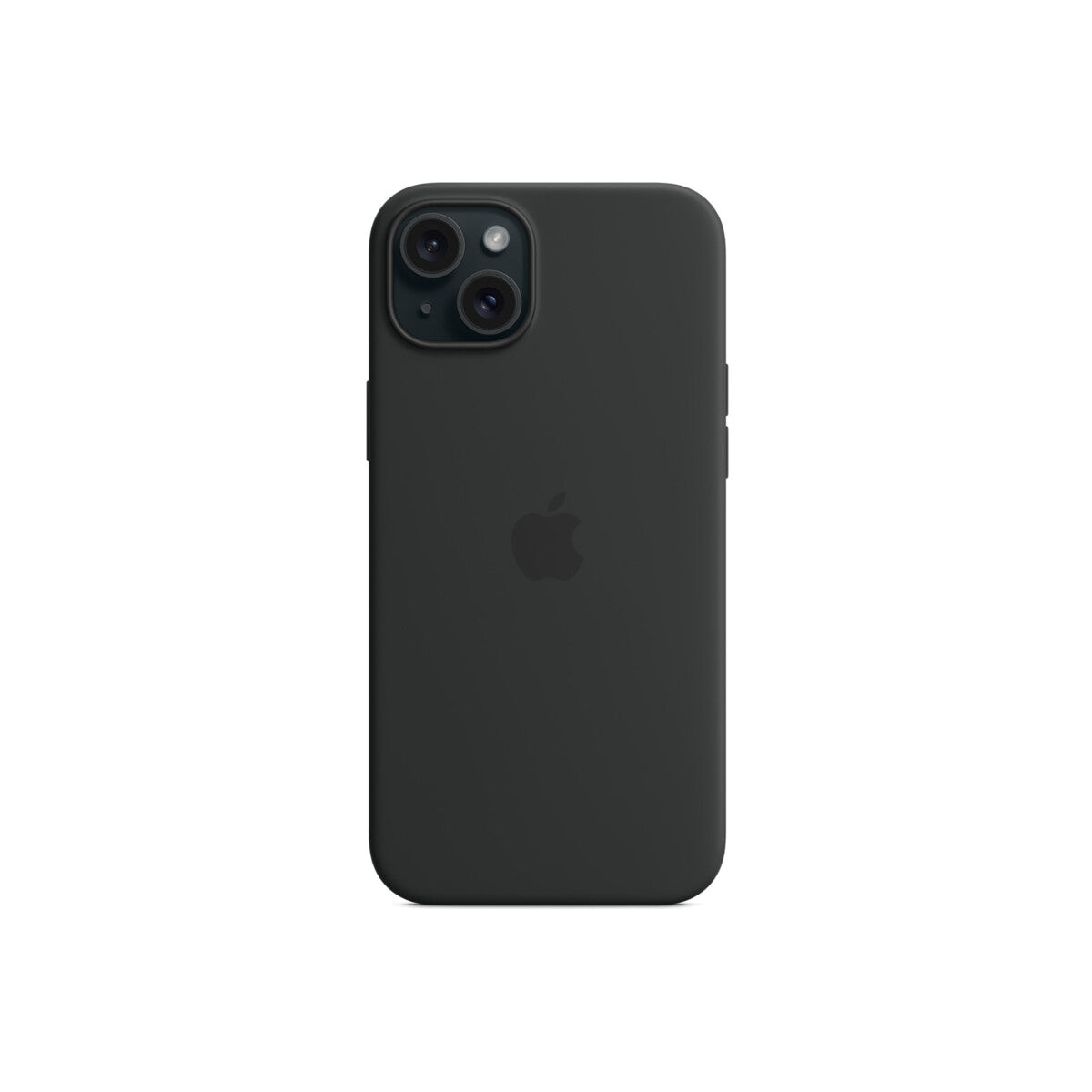 Husa de protectie Apple cu MagSafe pentru iPhone 15 Plus, Silicon, Negru - iSTYLE RO