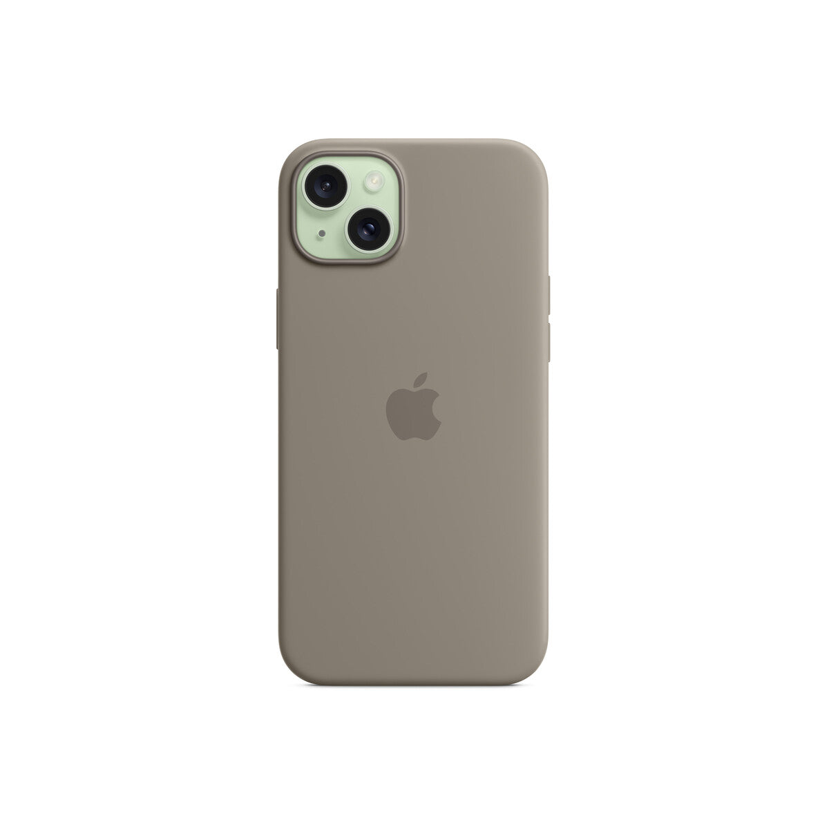 Husa de protectie Apple cu MagSafe pentru iPhone 15 Plus, Silicon, Clay - iSTYLE RO