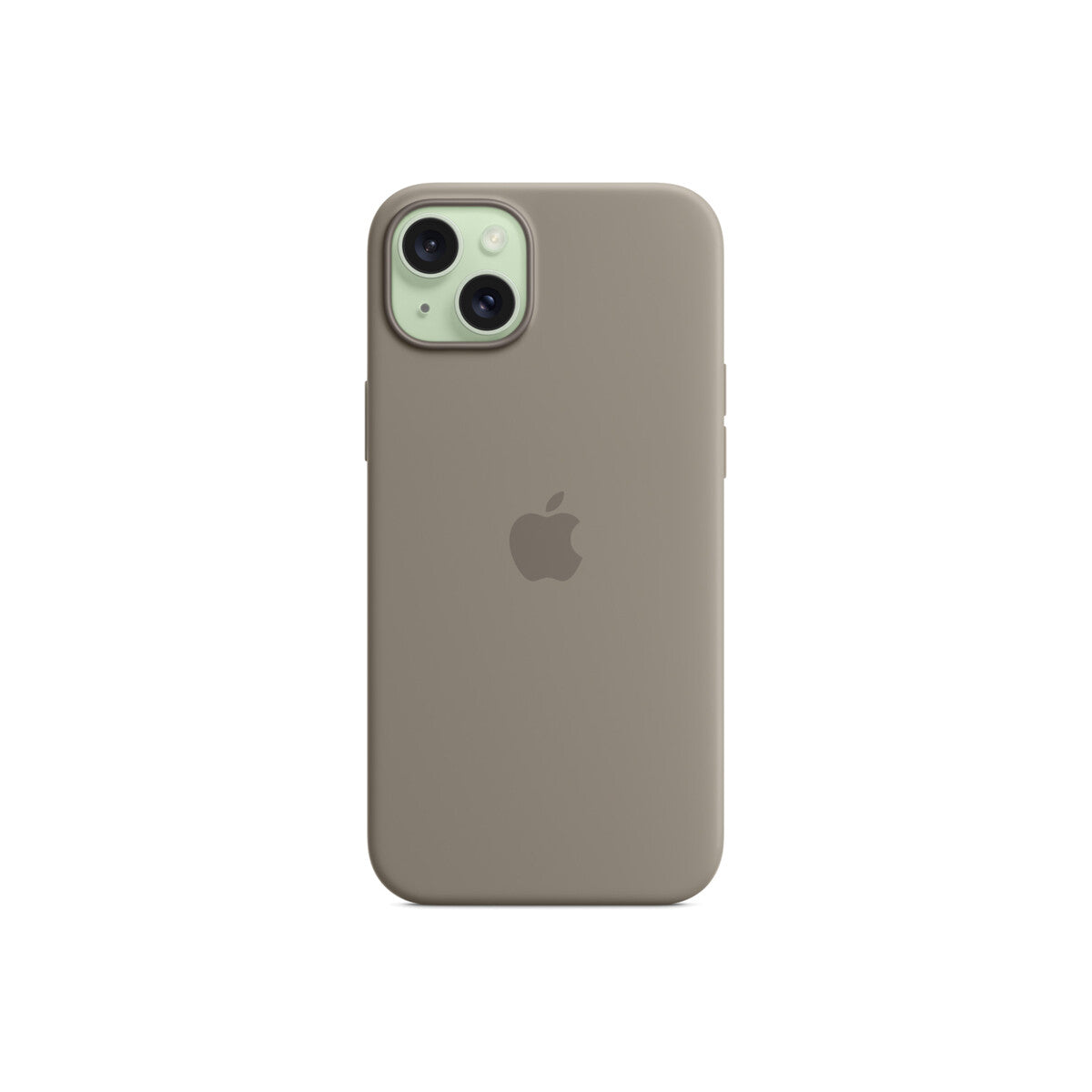 Husa de protectie Apple cu MagSafe pentru iPhone 15 Plus, Silicon, Clay - iSTYLE RO