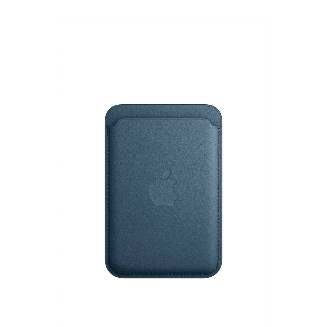 Portofel Apple pentru iPhone FineWoven Wallet cu MagSafe, Pacific Blue - iSTYLE RO