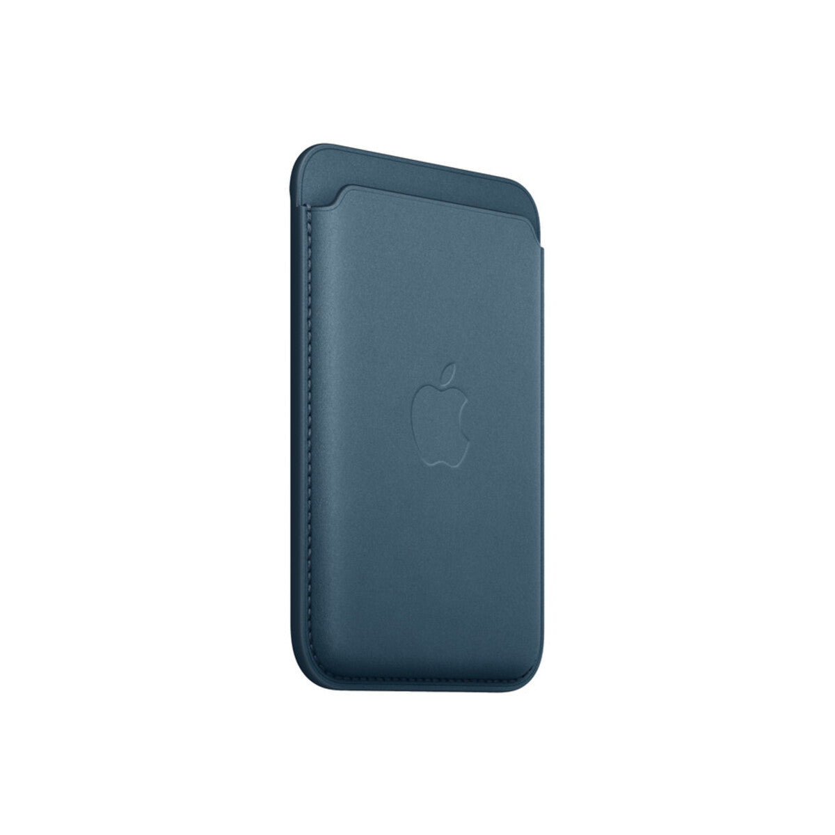 Portofel Apple pentru iPhone FineWoven Wallet cu MagSafe, Pacific Blue - iSTYLE RO