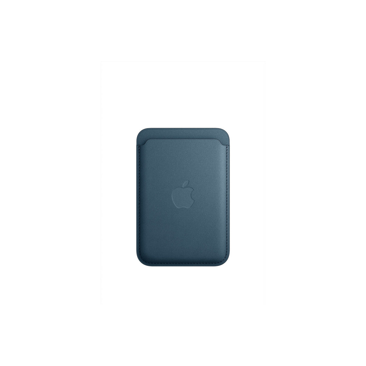 Portofel Apple pentru iPhone FineWoven Wallet cu MagSafe, Pacific Blue - iSTYLE RO