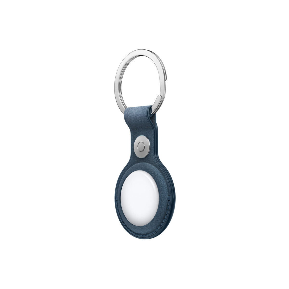 Breloc Apple AirTag FineWoven Key Ring, Pacific Blue - iSTYLE RO