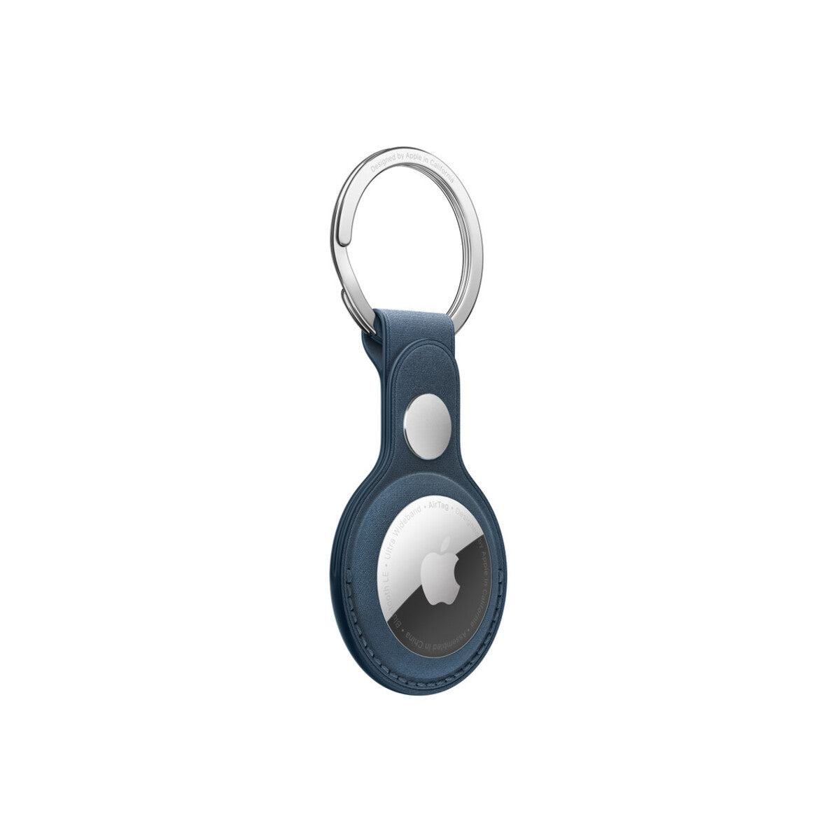 Breloc Apple AirTag FineWoven Key Ring, Pacific Blue - iSTYLE RO