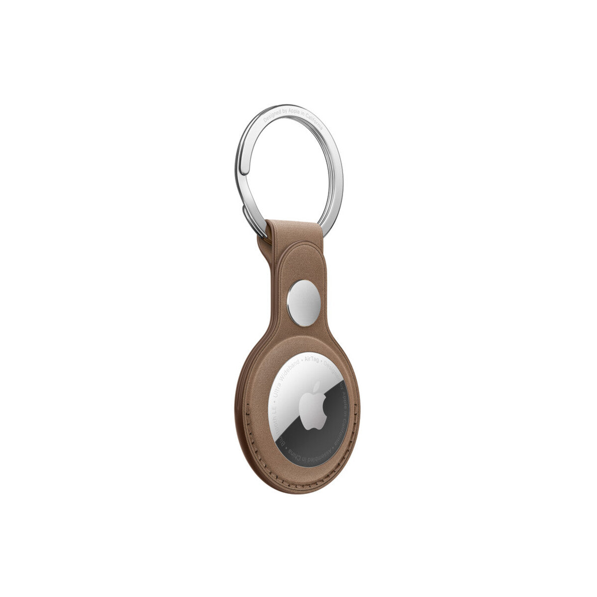 Breloc Apple AirTag FineWoven Key Ring, Taupe - iSTYLE RO