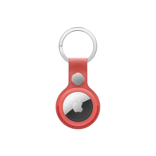 Breloc Apple AirTag FineWoven Key Ring, Coral - iSTYLE RO