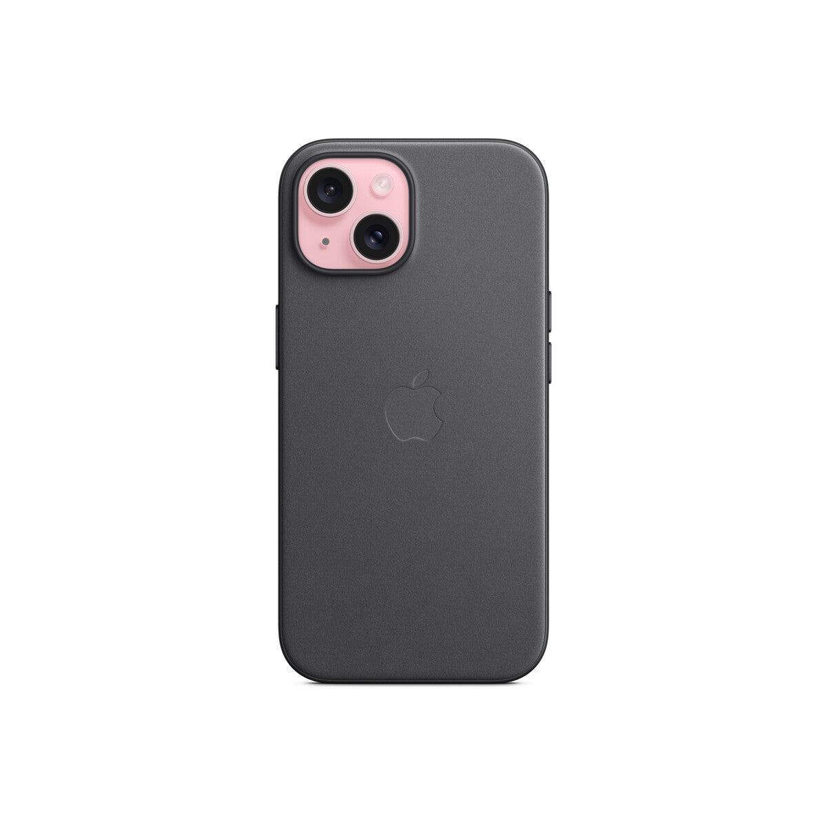Husa de protectie Apple FineWoven cu MagSafe pentru iPhone 15, Negru - iSTYLE RO