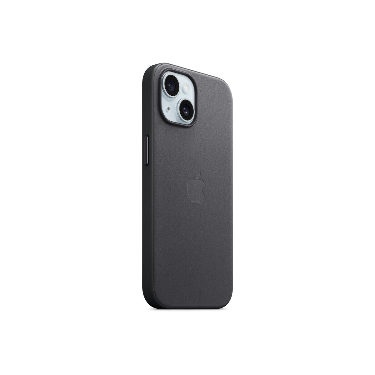 Husa de protectie Apple FineWoven cu MagSafe pentru iPhone 15, Negru - iSTYLE RO
