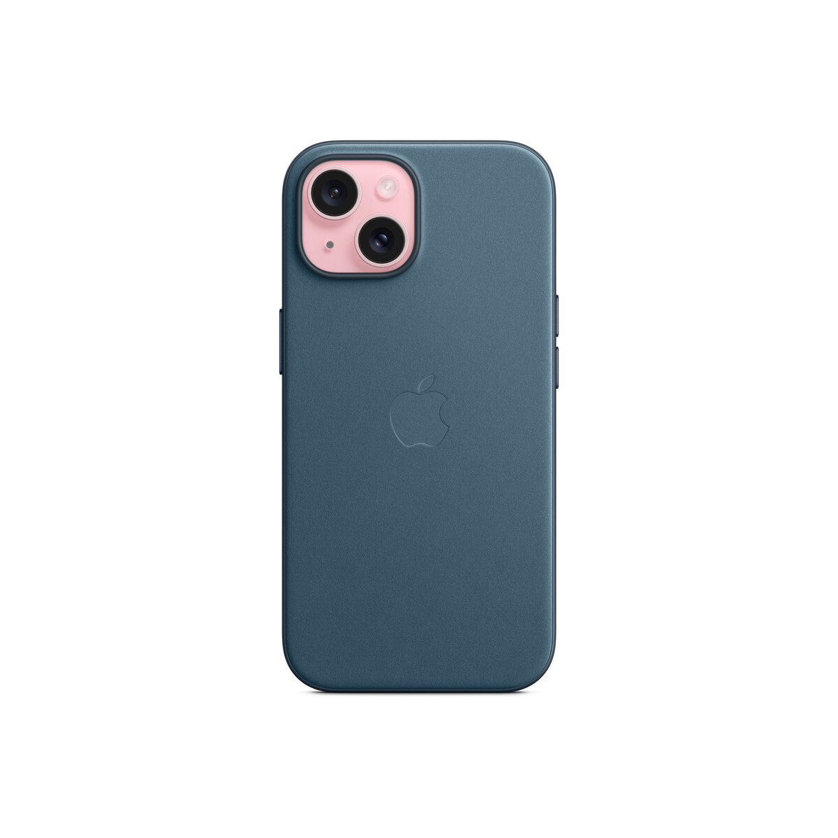 Husa de protectie Apple FineWoven cu MagSafe pentru iPhone 15, Pacific Blue - iSTYLE RO