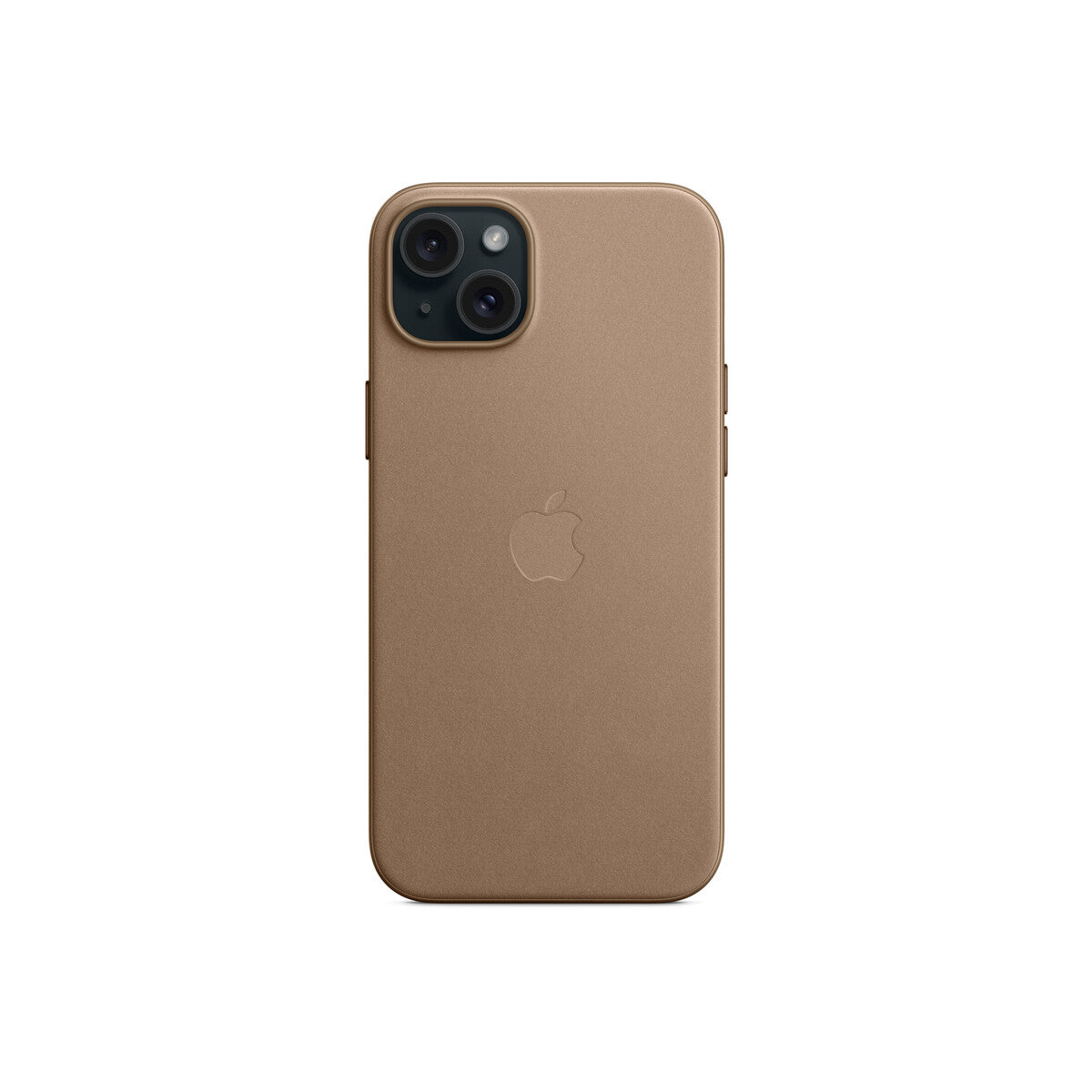 Husa de protectie Apple FineWoven cu MagSafe pentru iPhone 15 Plus, Taupe - iSTYLE RO