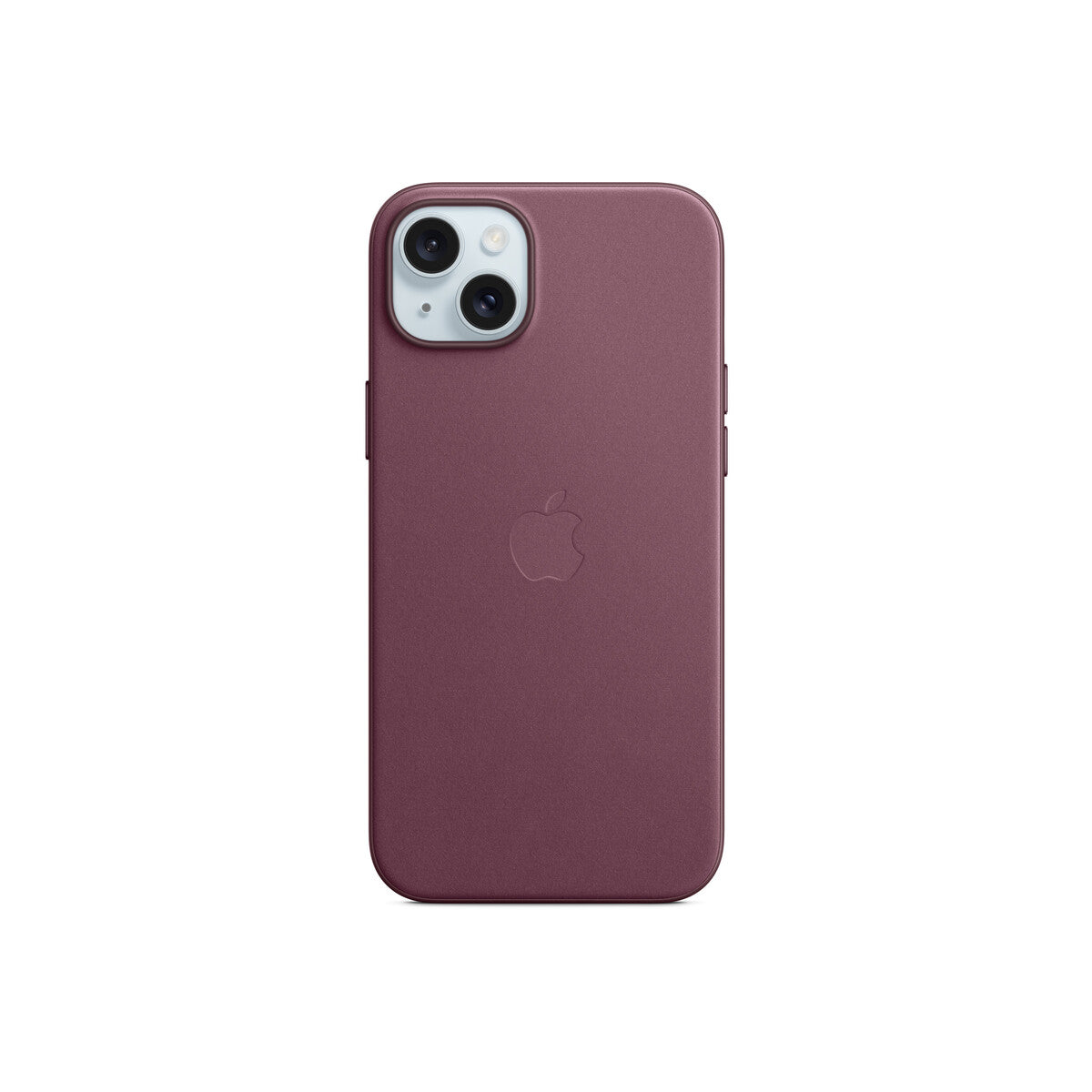 Husa de protectie Apple FineWoven cu MagSafe pentru iPhone 15 Plus, Mulberry - iSTYLE RO