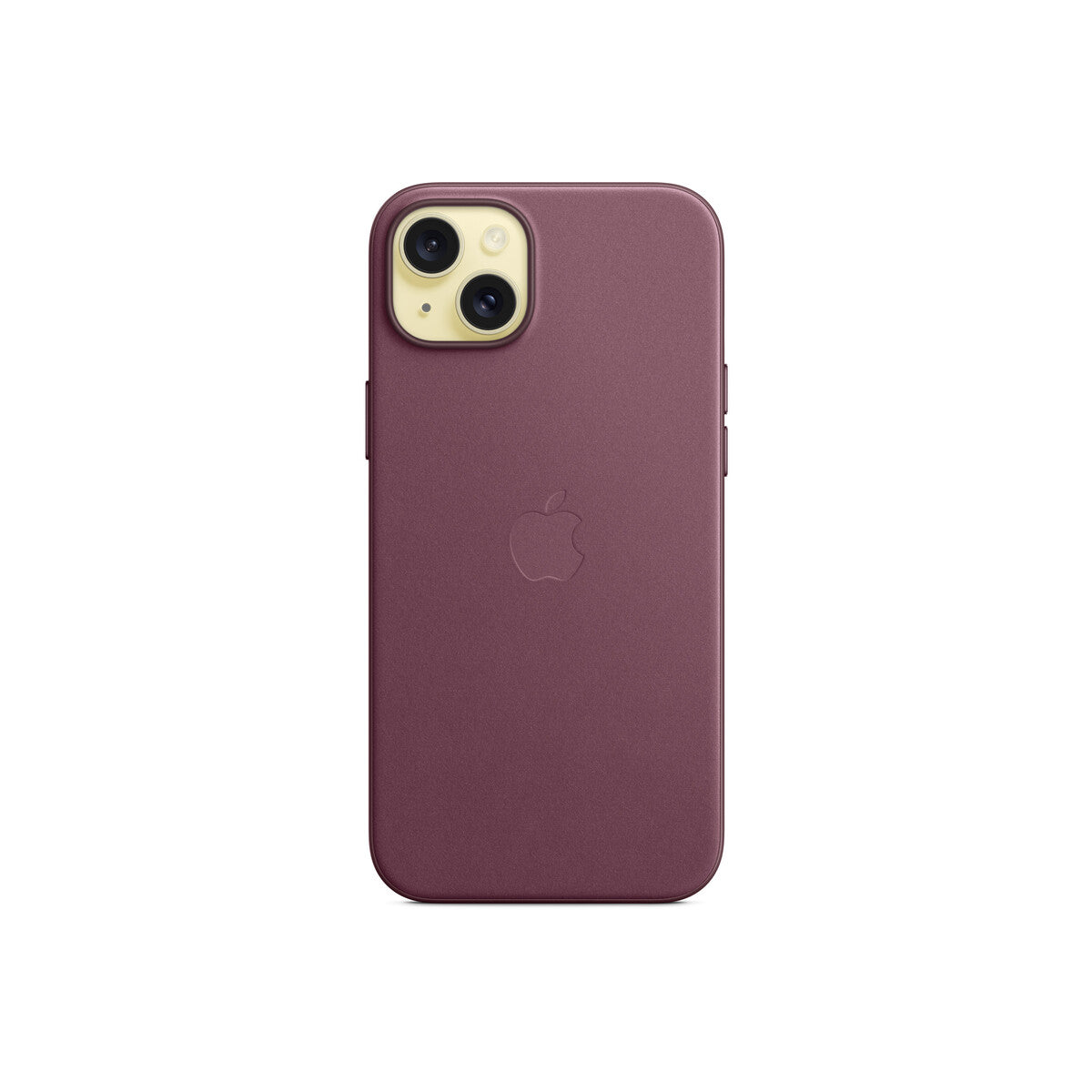Husa de protectie Apple FineWoven cu MagSafe pentru iPhone 15 Plus, Mulberry - iSTYLE RO