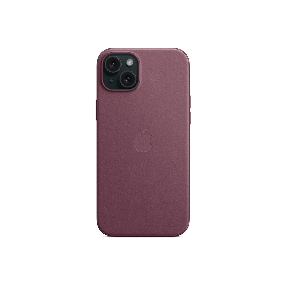 Husa de protectie Apple FineWoven cu MagSafe pentru iPhone 15 Plus, Mulberry - iSTYLE RO