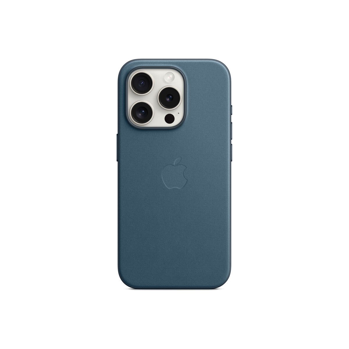 Husa de protectie Apple FineWoven cu MagSafe pentru iPhone 15 Pro, Pacific Blue - iSTYLE RO