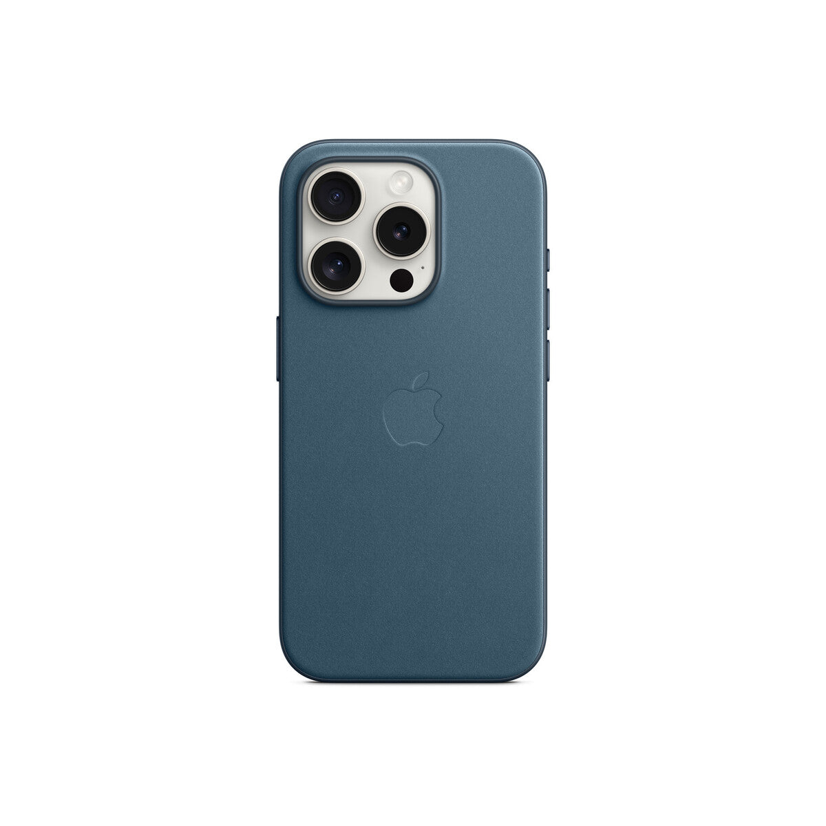 Husa de protectie Apple FineWoven cu MagSafe pentru iPhone 15 Pro, Pacific Blue - iSTYLE RO
