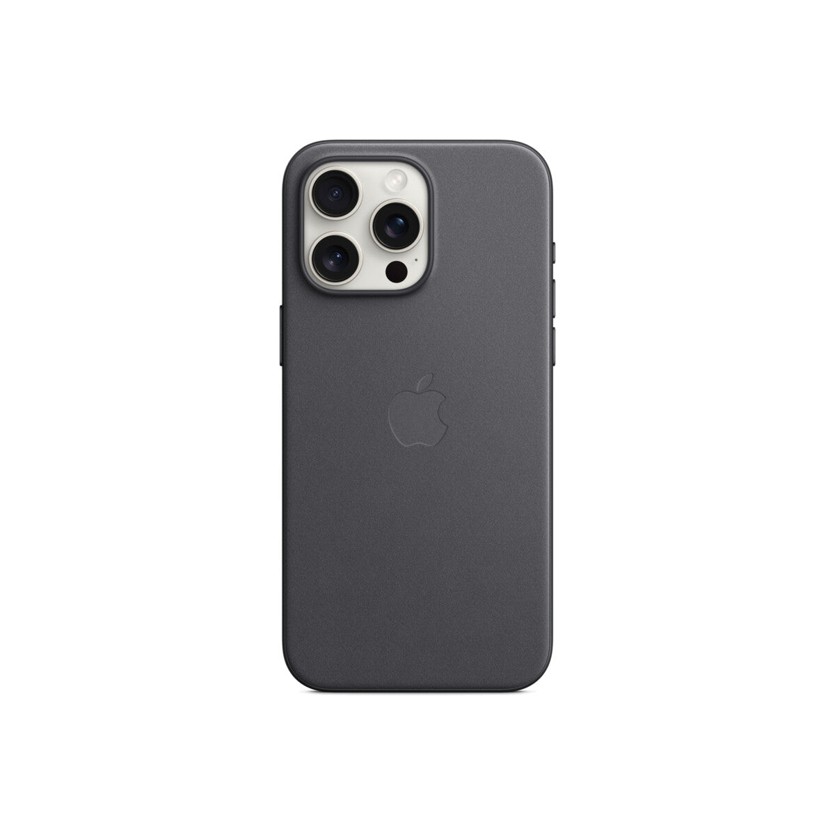 Husa de protectie Apple FineWoven cu MagSafe pentru iPhone 15 Pro Max, Negru - iSTYLE RO
