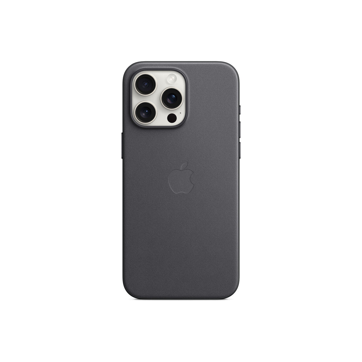 Husa de protectie Apple FineWoven cu MagSafe pentru iPhone 15 Pro Max, Negru - iSTYLE RO