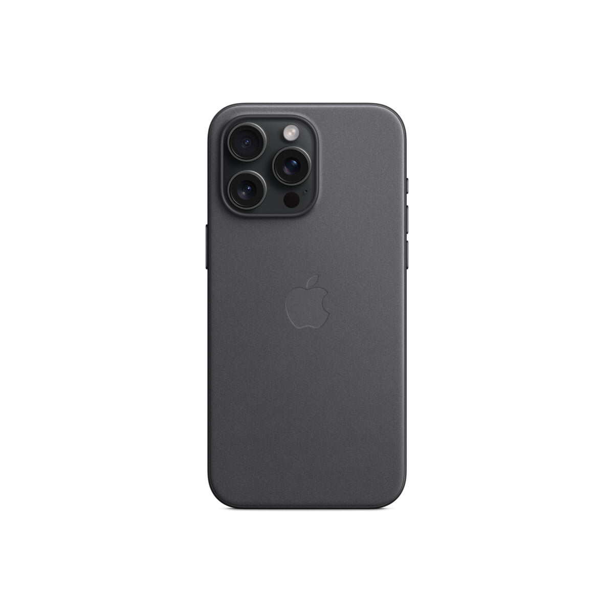 Husa de protectie Apple FineWoven cu MagSafe pentru iPhone 15 Pro Max, Negru - iSTYLE RO